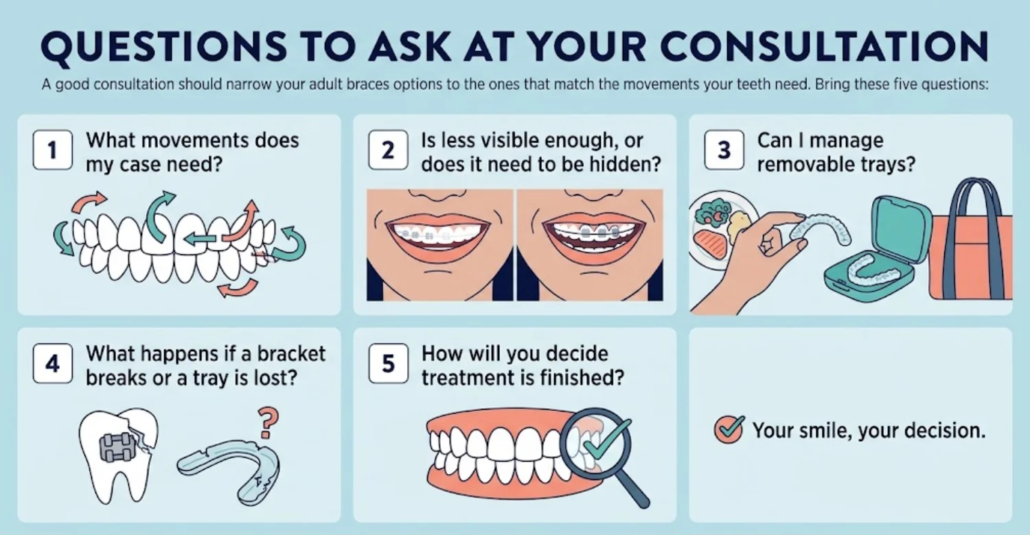 Adult Braces Options INFO2